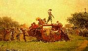 The Old Stagecoach Eastman Johnson